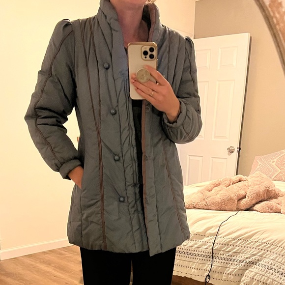 Vintage 70s-80s Women’s Puffer Jacket - Picture 2 of 6